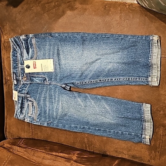 Levi’s sz 12 Capri Blue Denim Jeans - Picture 1 of 2